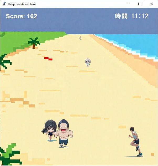 Deep Sea Adventure  〜迫ってくるマッチョを避けつつ美女を捕まえろ〜 サンプル3ページ目