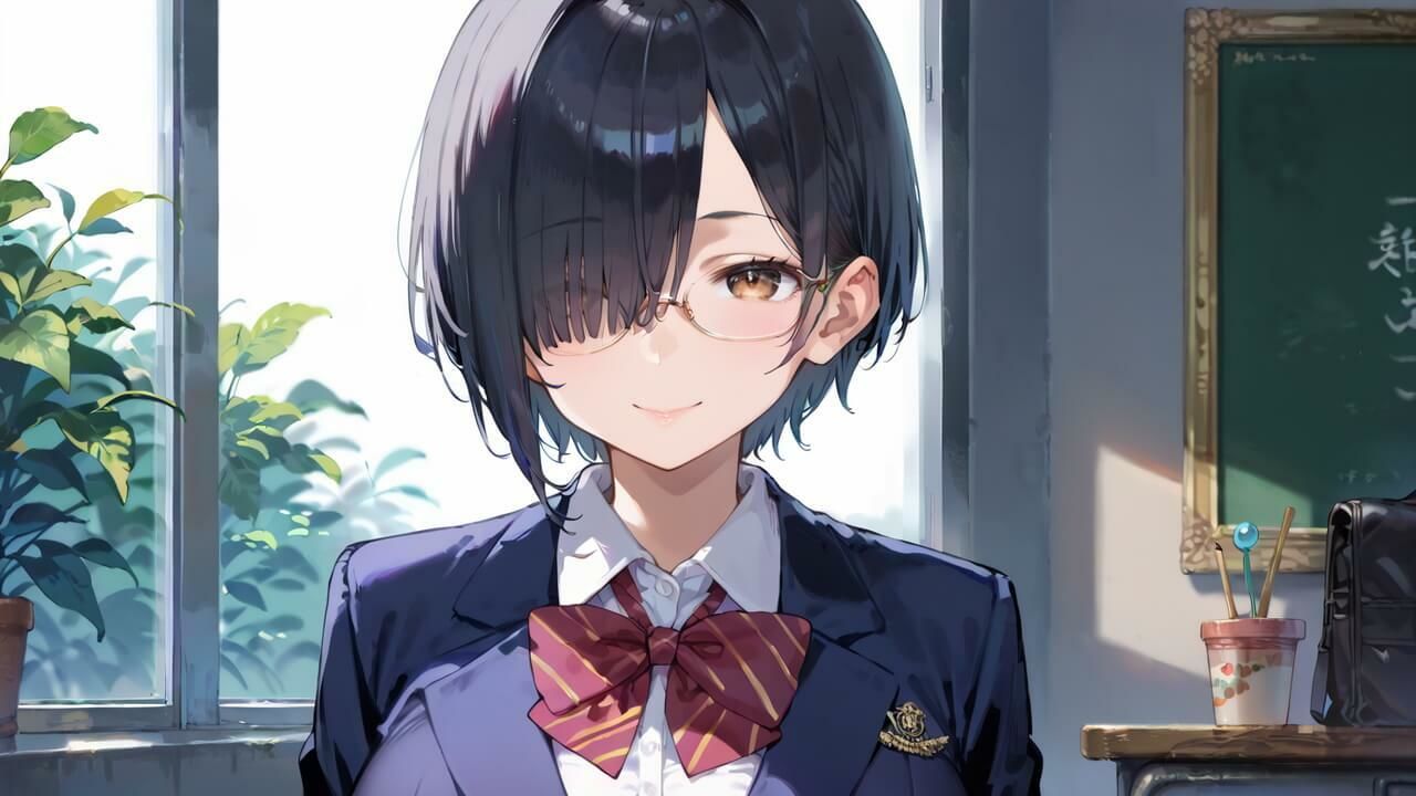 地味委員長は実はエッチでした！ サンプル4ページ目