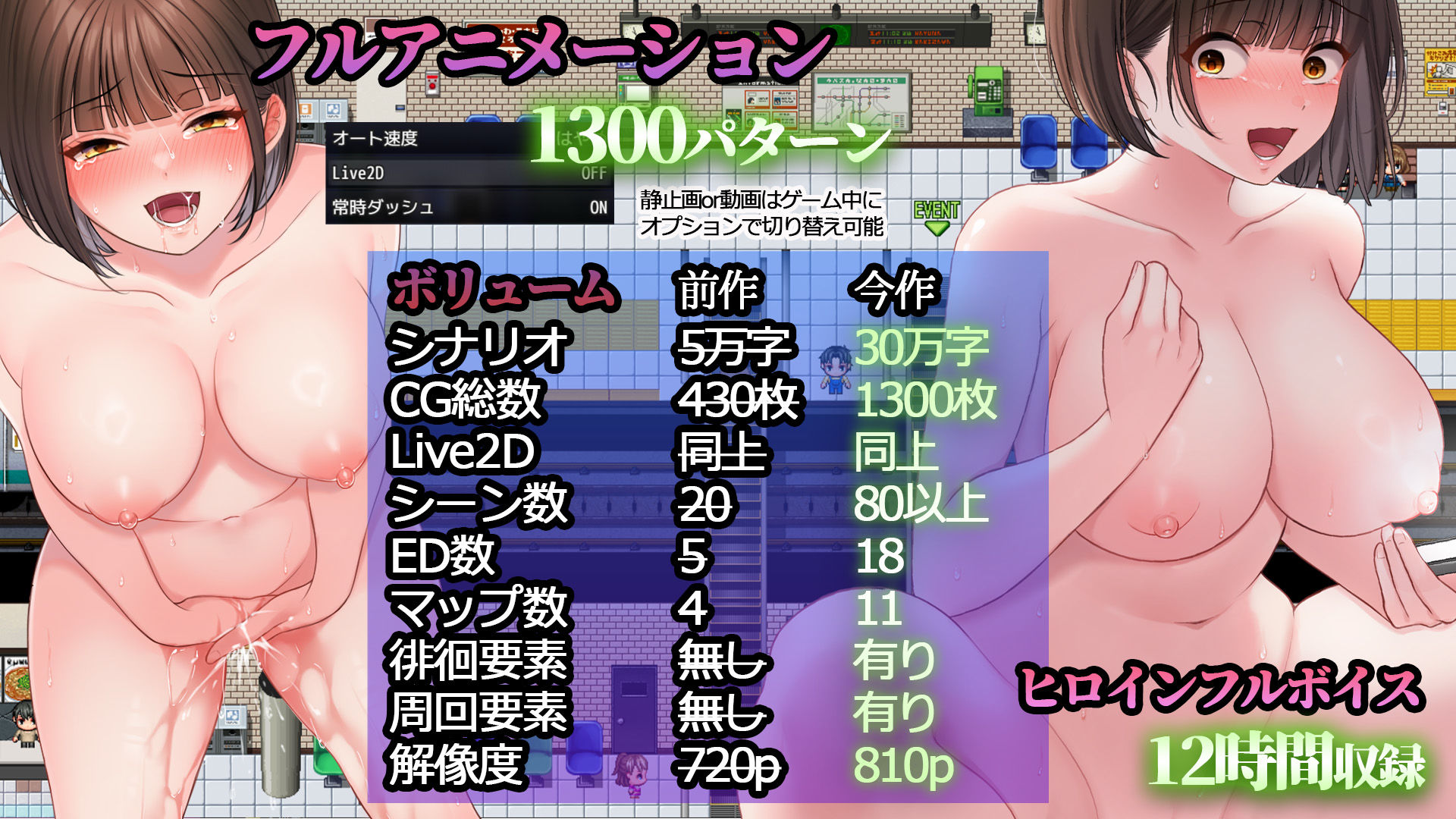 夜歩き2 サンプル10ページ目
