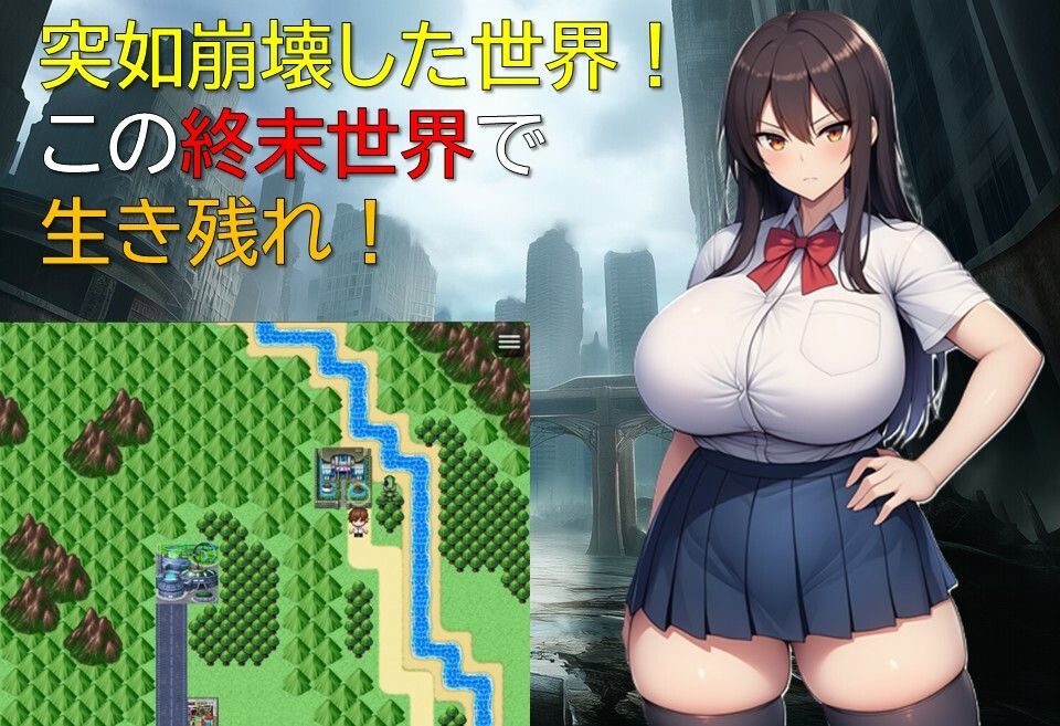 終末世界の放課後ハーレム サンプル1ページ目