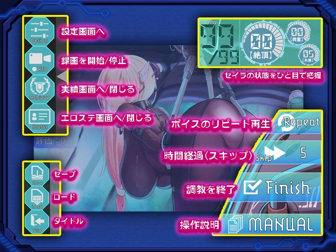捕らわれのセイラ〜機械姦記録〜 サンプル6ページ目