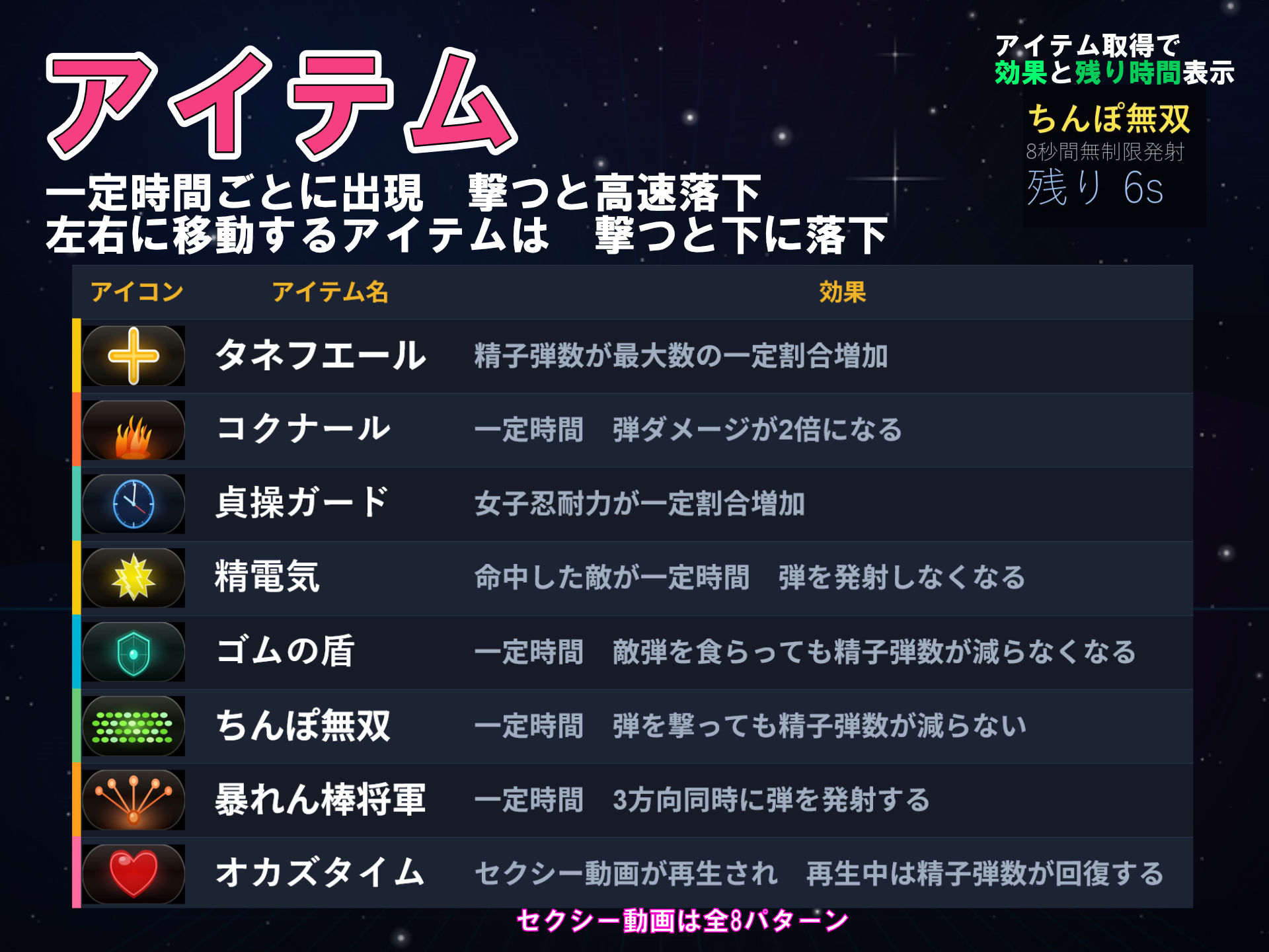 ぶっかけシューティング サンプル4ページ目