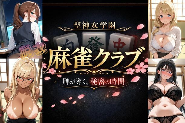 聖神女学園〜麻雀倶楽部〜 サンプル1ページ目