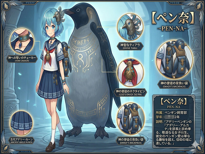 ムー大陸ビッグバンペンギン【完全版】 サンプル2ページ目