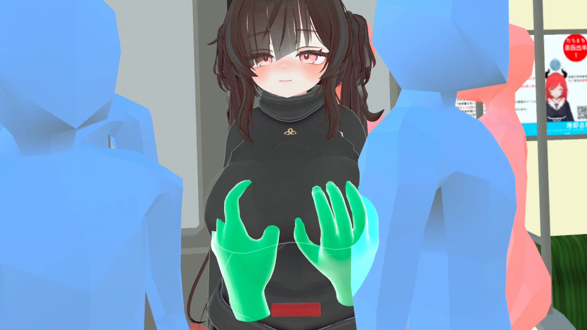 【VR】超満員電車 - キャラ追加DLC（いちご） サンプル3ページ目