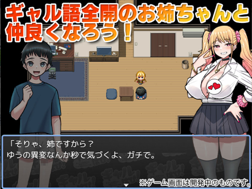 甘々ギャルお姉ちゃんに精通させられてうっかり妊娠さっせちゃった僕 サンプル2ページ目