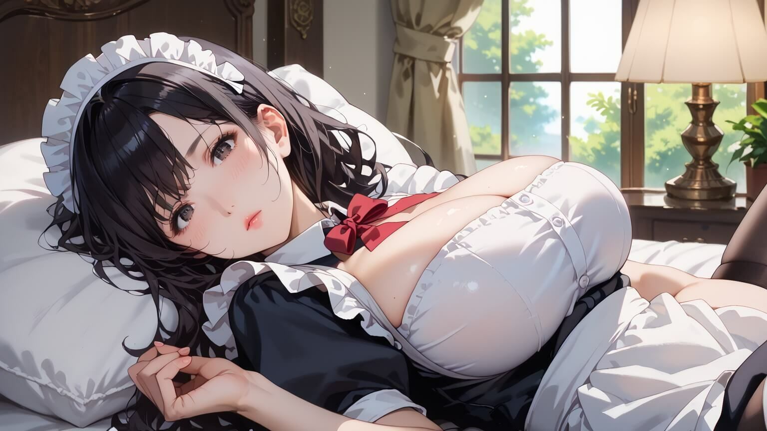 真奈美さんメイドになる〜エロ人妻メイドになっちゃいました★〜 サンプル1ページ目