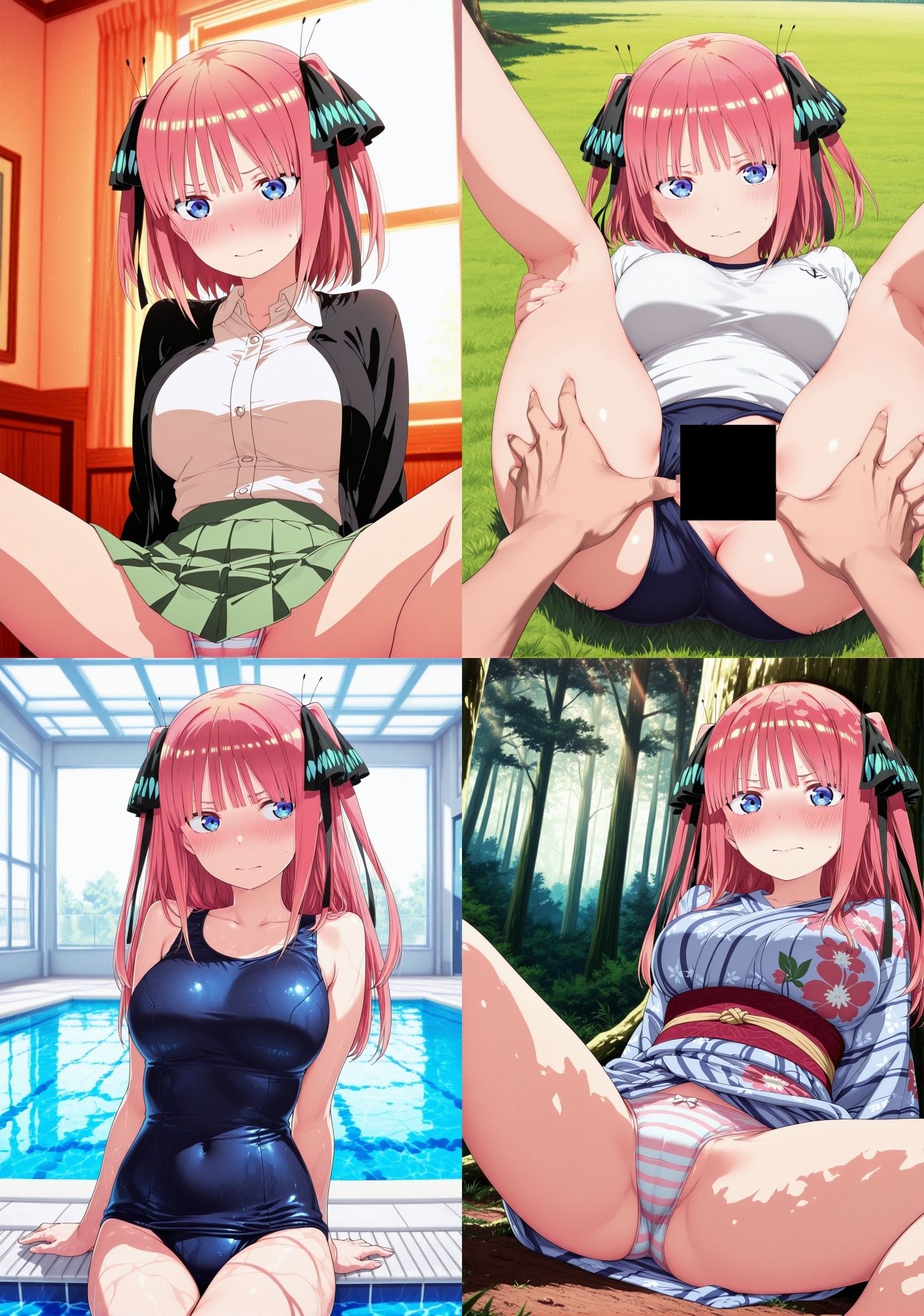 五等分の穴嫁 サンプル2ページ目