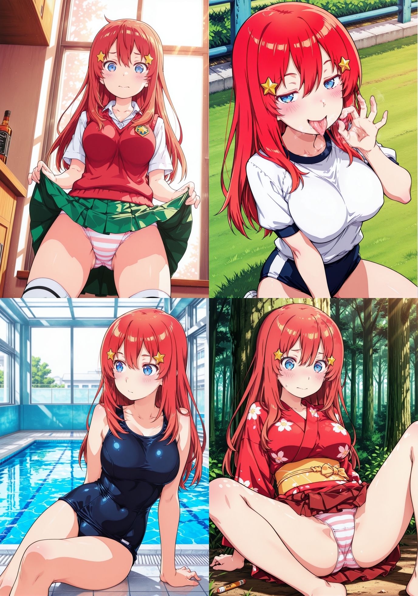 五等分の穴嫁 サンプル5ページ目