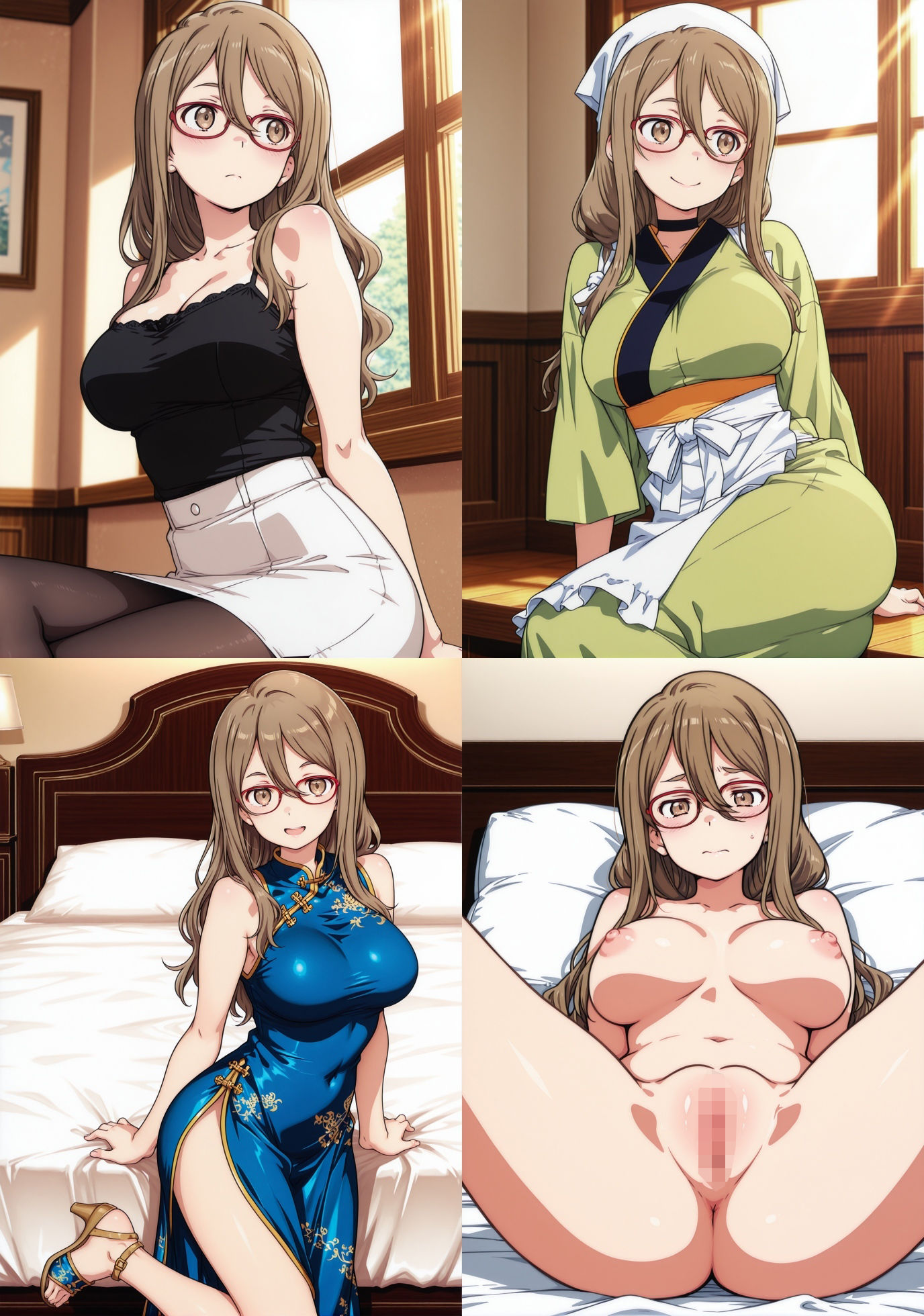 ドスケベ喫茶裏メニュー サンプル4ページ目