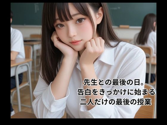 先生におねだりする最後の授業 サンプル1ページ目
