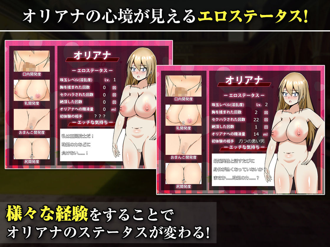 王国の勇騎士オリアナ サンプル5ページ目
