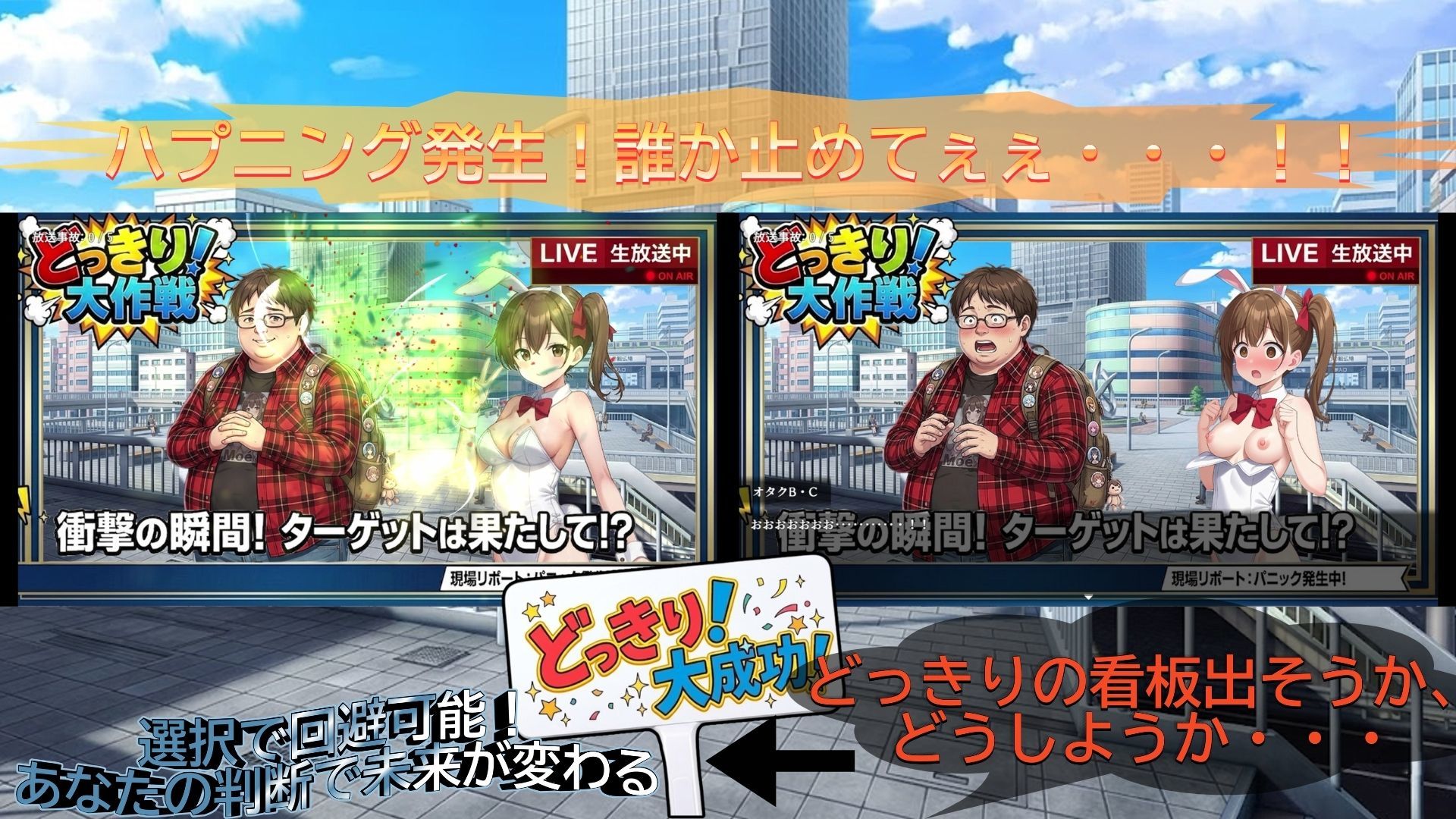 どっきり大作戦:市民たちの無自覚な逆襲 サンプル3ページ目