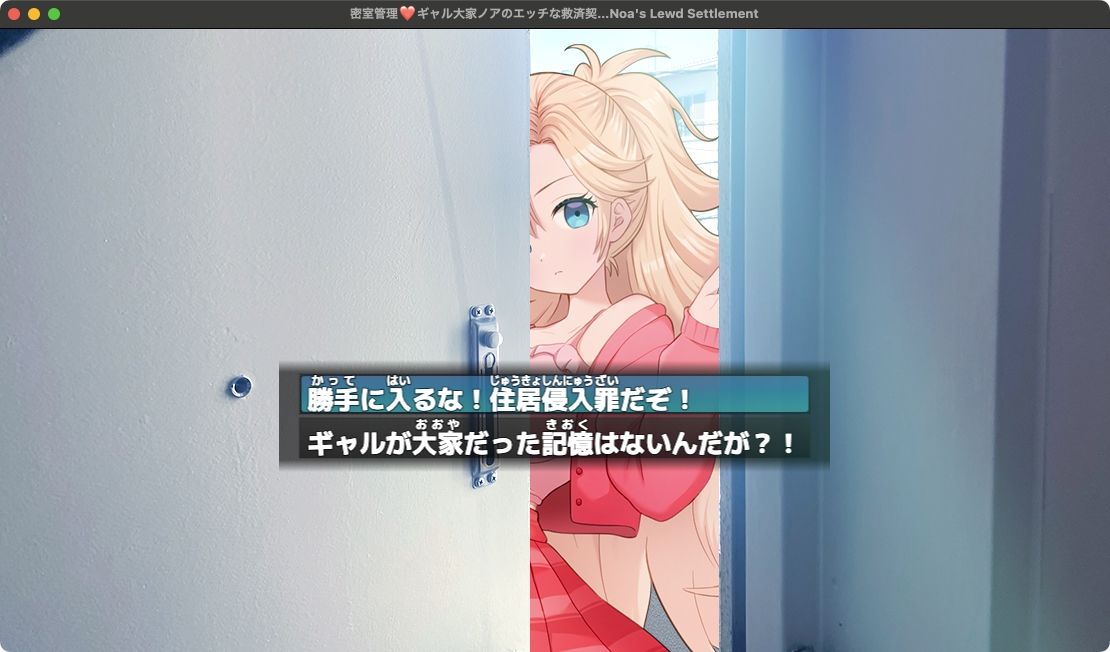 密室管理ギャル大家ノアのエッチな救済契約 Gyaru Landlord Noa’s Lewd Settlement サンプル4ページ目