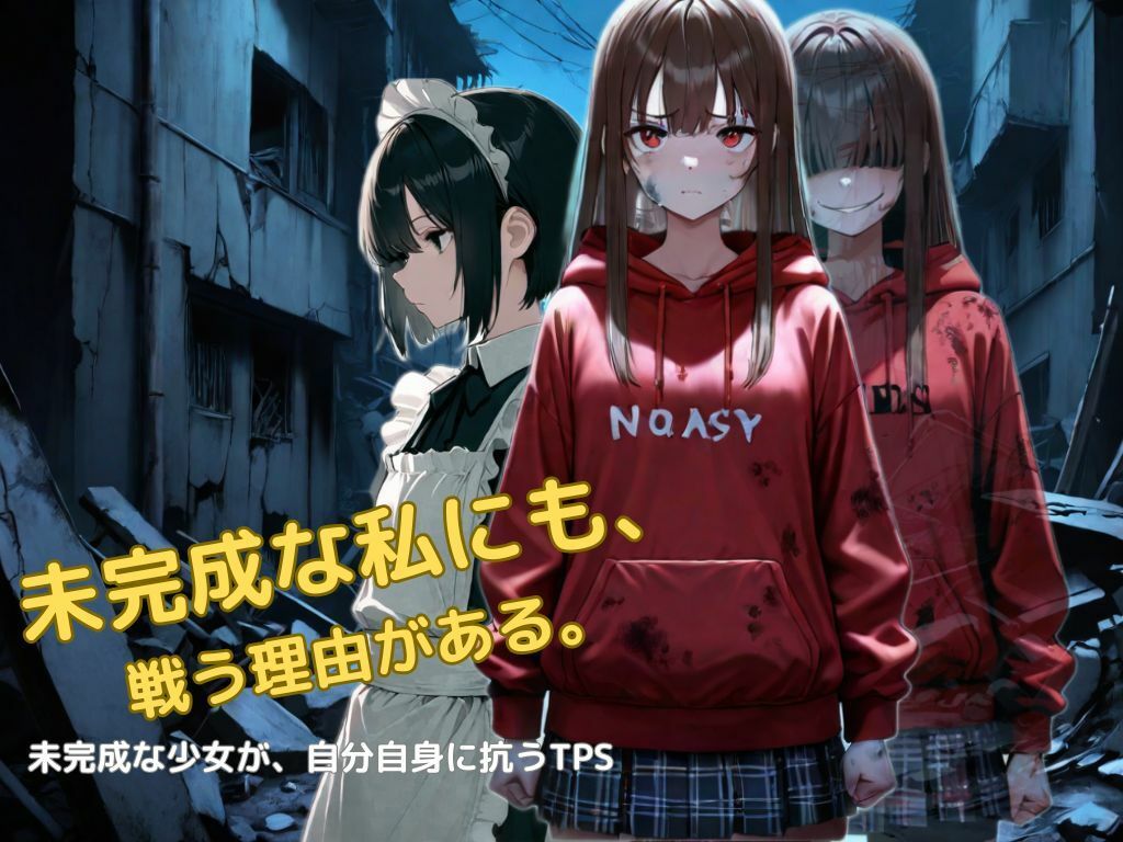 未完成な私にも戦う理由がある サンプル1ページ目