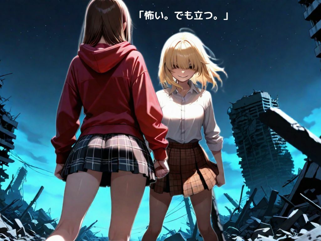 未完成な私にも戦う理由がある サンプル3ページ目