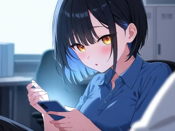 耳元の支配者 〜静かな同僚は快楽のASMR配信者だった〜 サンプル4ページ目