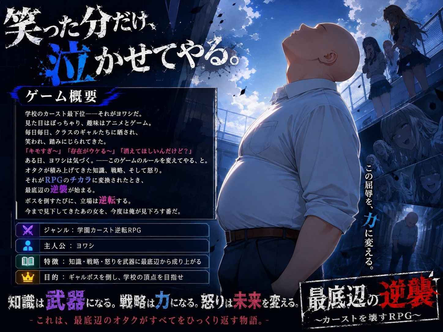 底辺オタクの逆襲 サンプル1ページ目