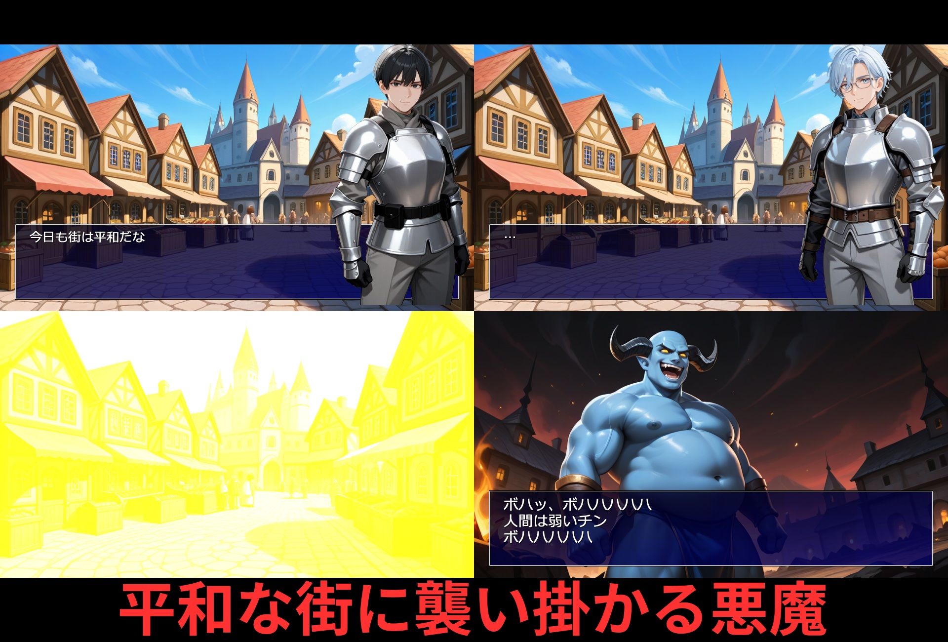 王道物語RPG サンプル2ページ目