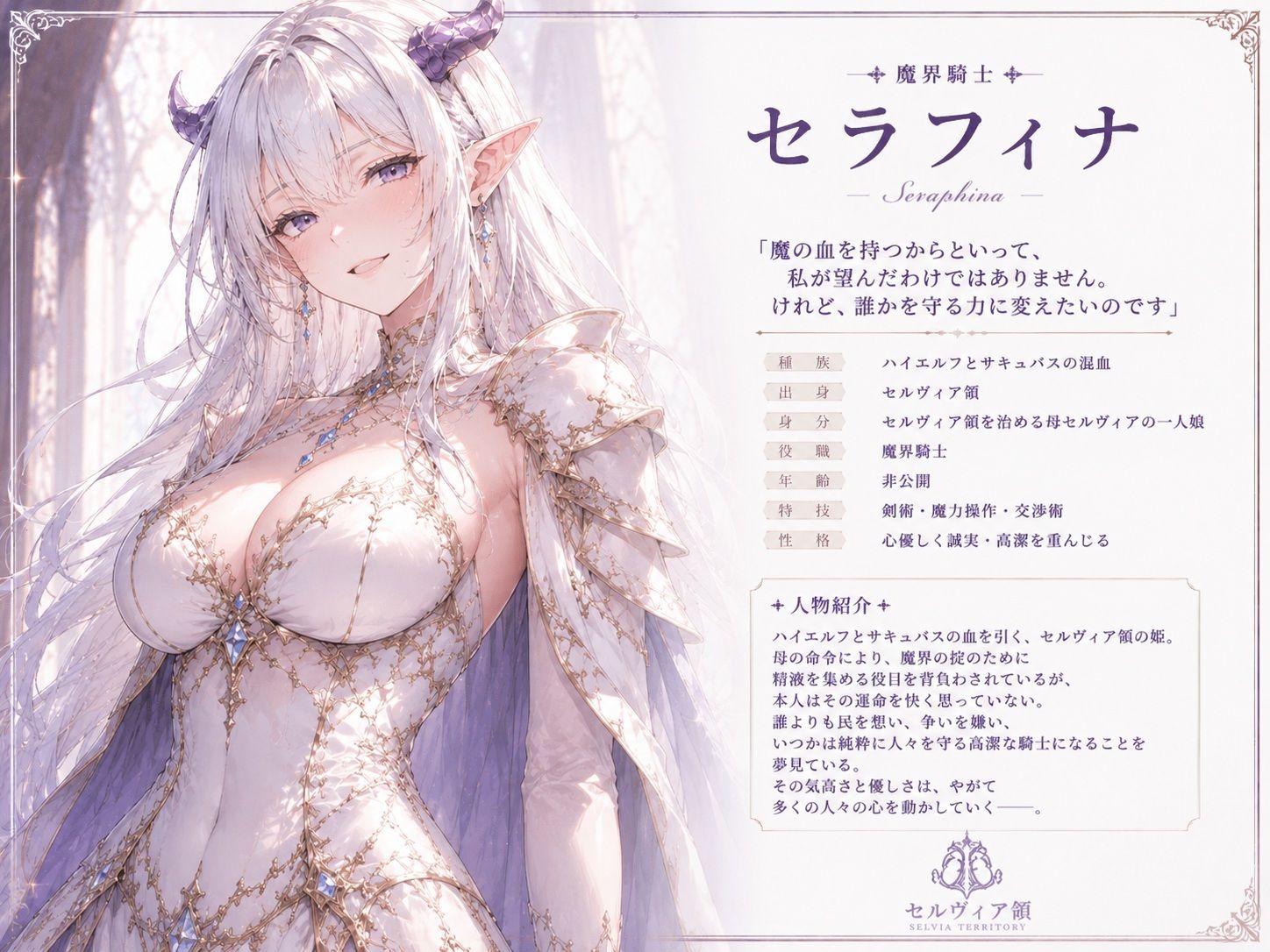 変態スライムと精液回収戦線 〜セラフィナ様、これは任務です〜 サンプル1ページ目