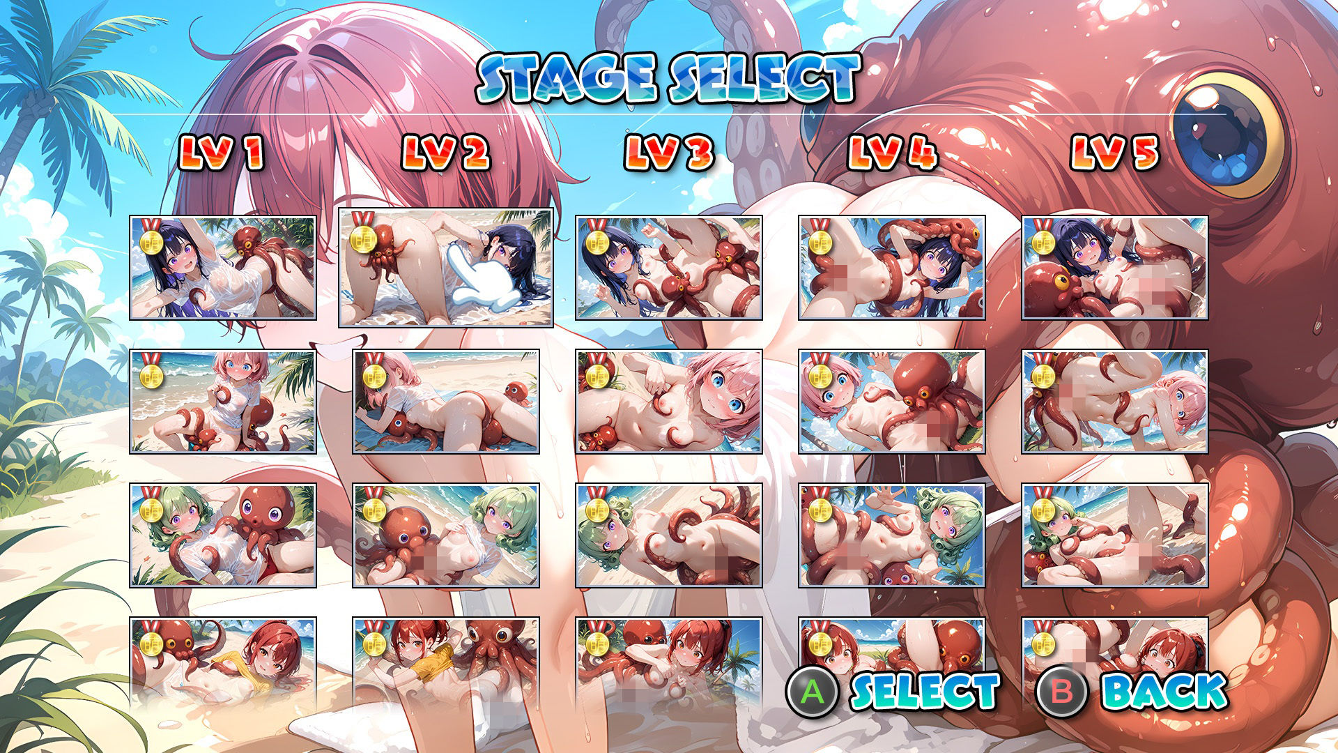Rapid Fire Girls - BeachQueen - サンプル2ページ目