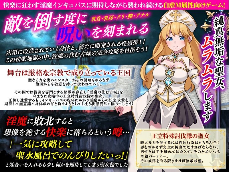 性感帯育成SLG  インキュバスの呪い サンプル2ページ目