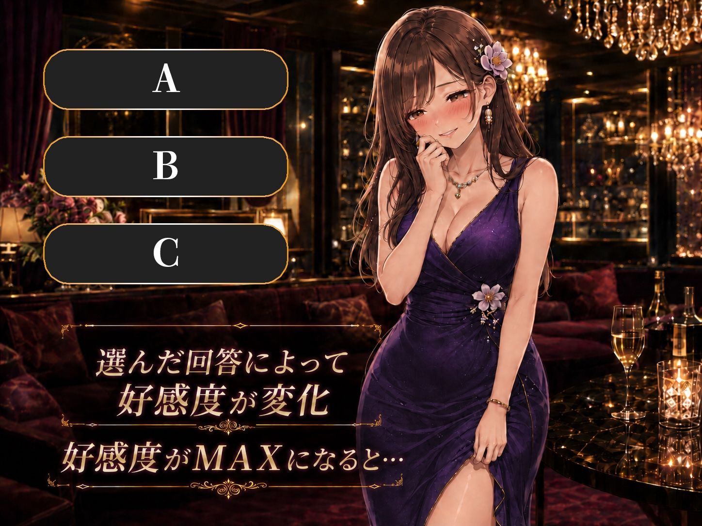夜の蝶を堕とすまで サンプル2ページ目