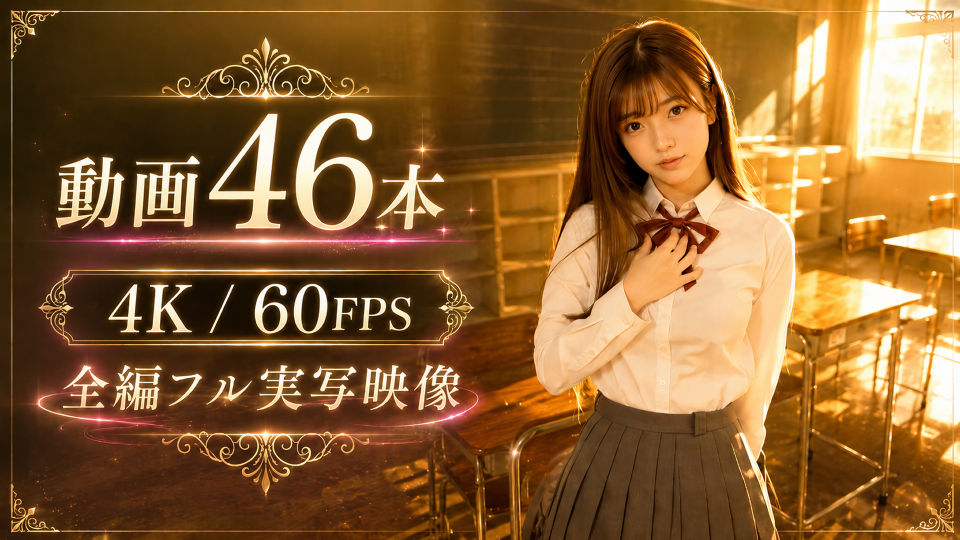 【4Kフル実写版/フルボイス】巨乳生徒会長のオナニーを見つけ教室で中出しセックスした件【JK教室オナニーシリーズ】〜桜井しおり編〜 サンプル4ページ目