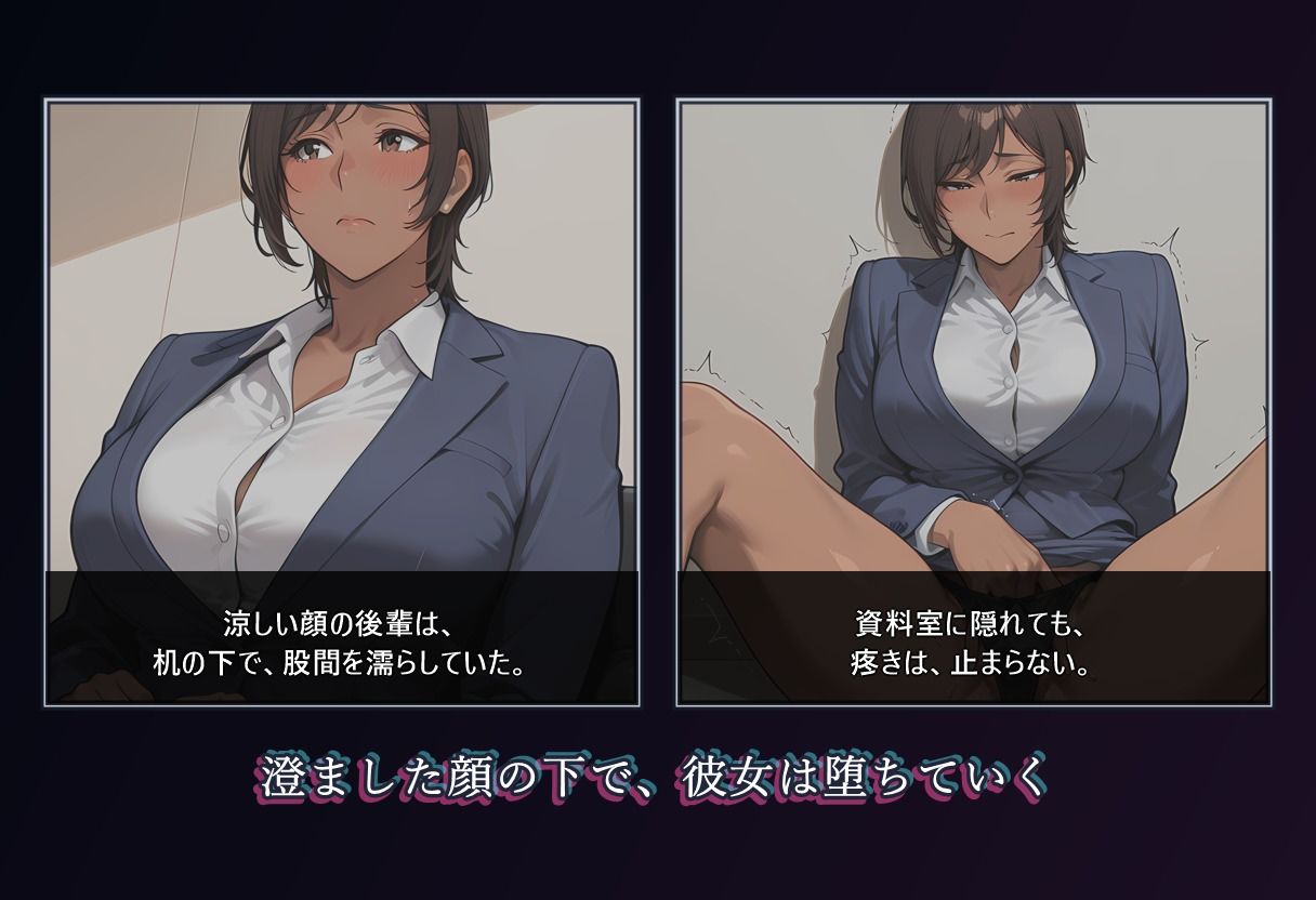 堕落のオフィス Vol.2 後輩編 サンプル4ページ目