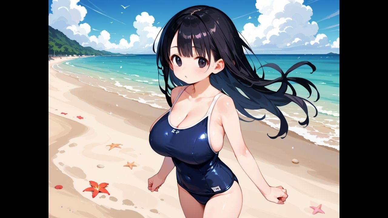 スク水幼なじみと真夏の恋。 サンプル2ページ目