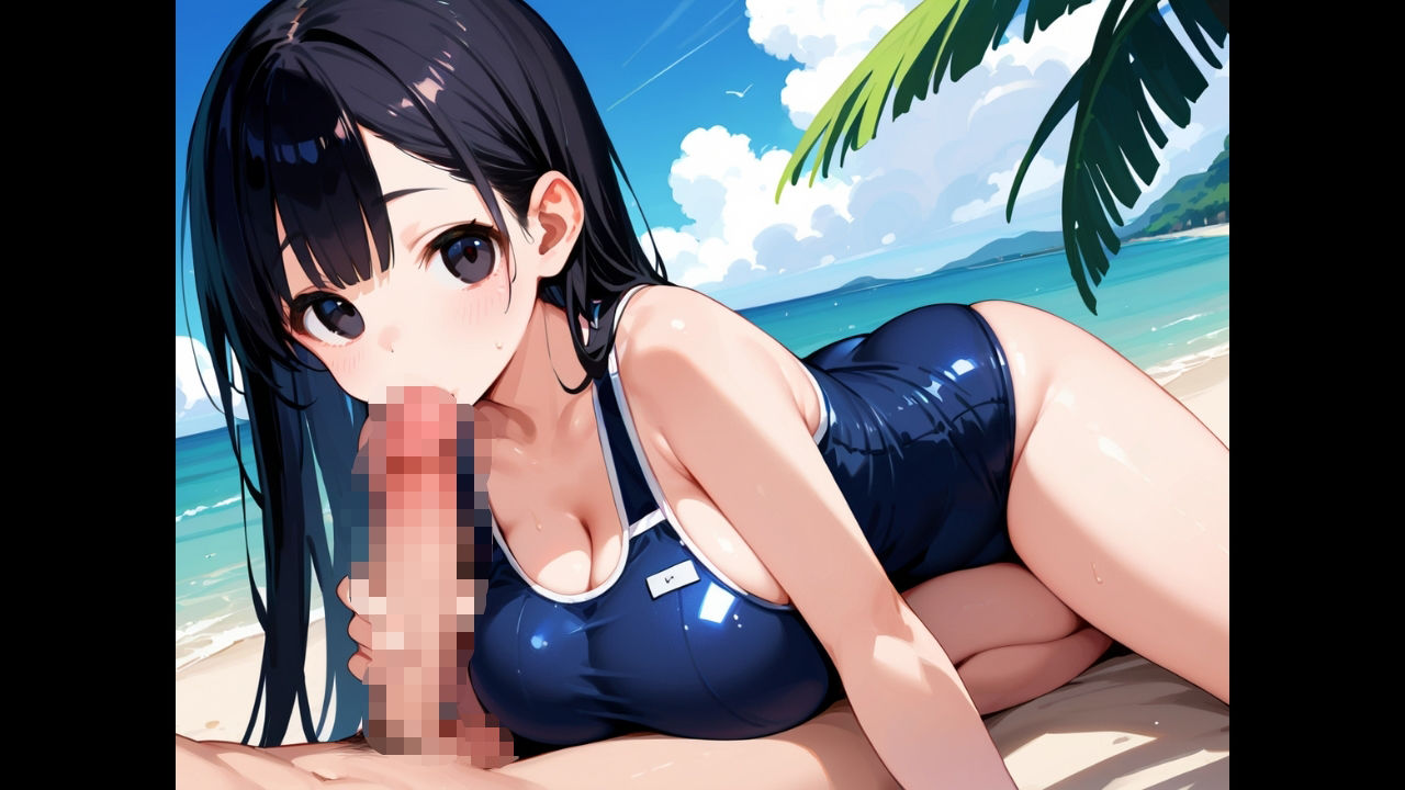 スク水幼なじみと真夏の恋。 サンプル6ページ目