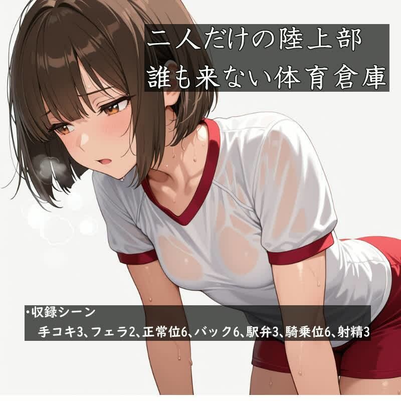 陸上部の夏   -二人だけの体育倉庫- サンプル2ページ目