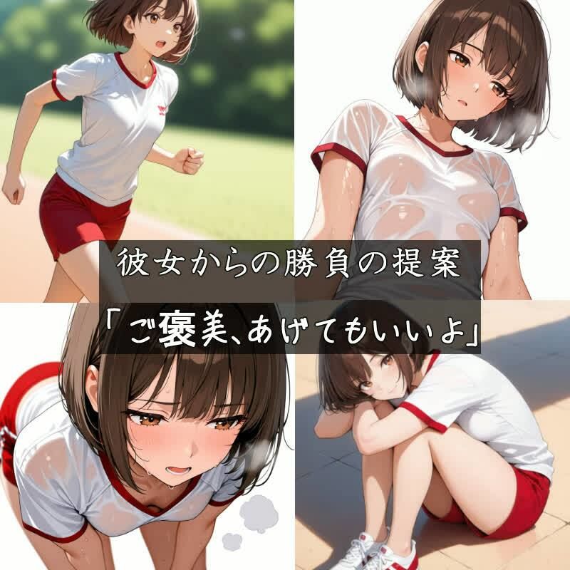 陸上部の夏   -二人だけの体育倉庫- サンプル3ページ目