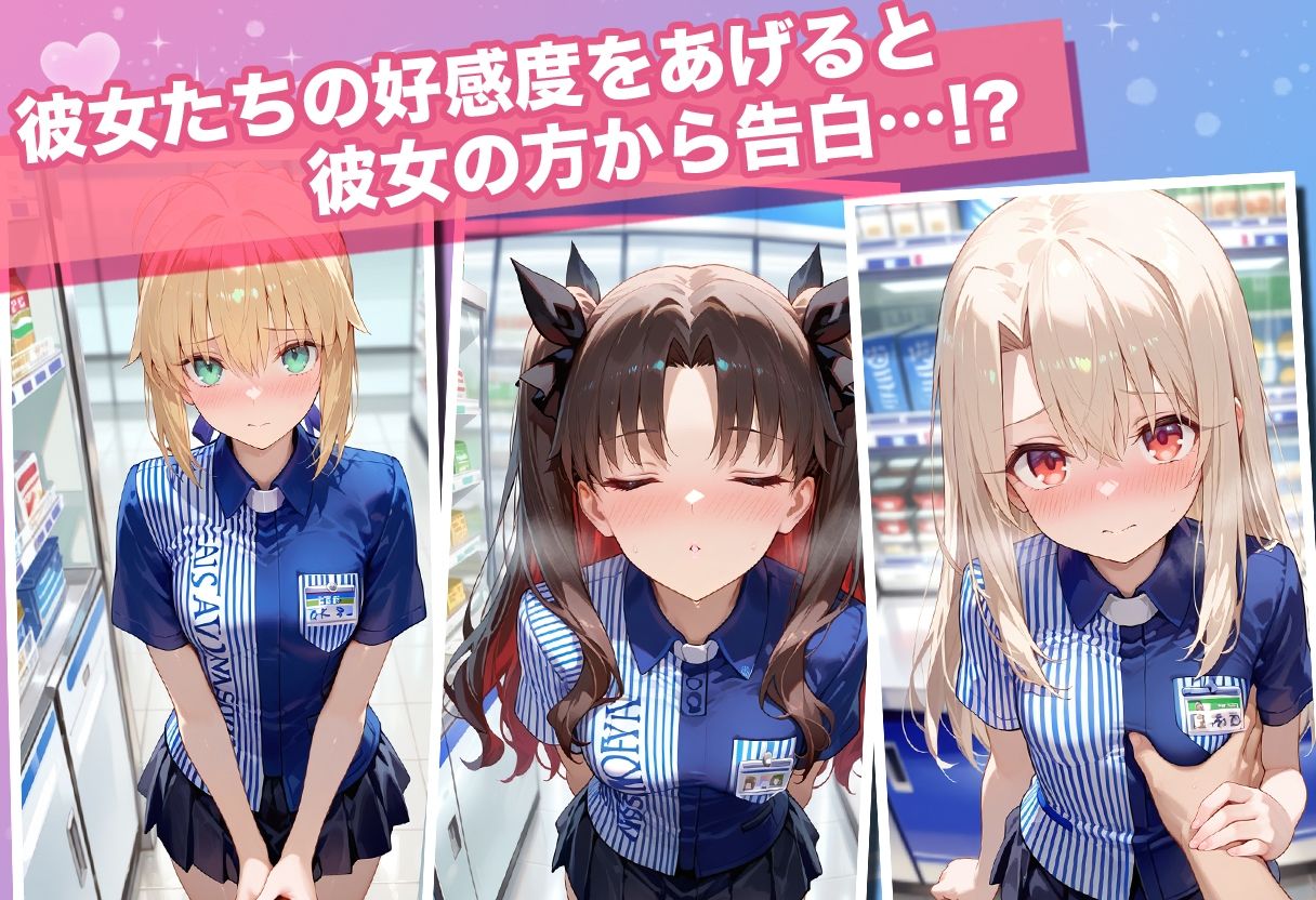 透視カメラ〜コンビニの秘密〜 セイバー・凛・イリヤ編 サンプル5ページ目