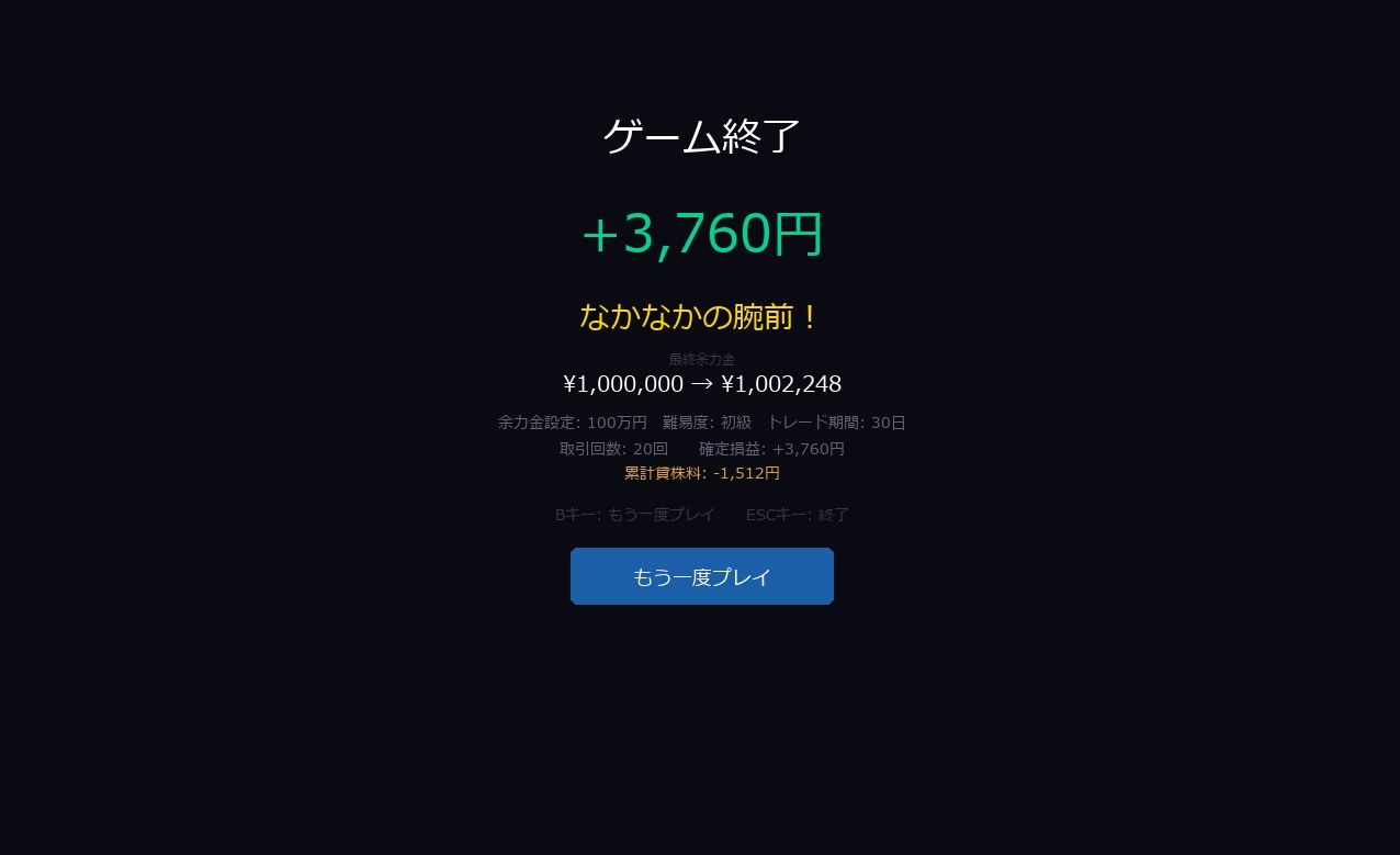 株トレードゲーム（長期版） サンプル3ページ目