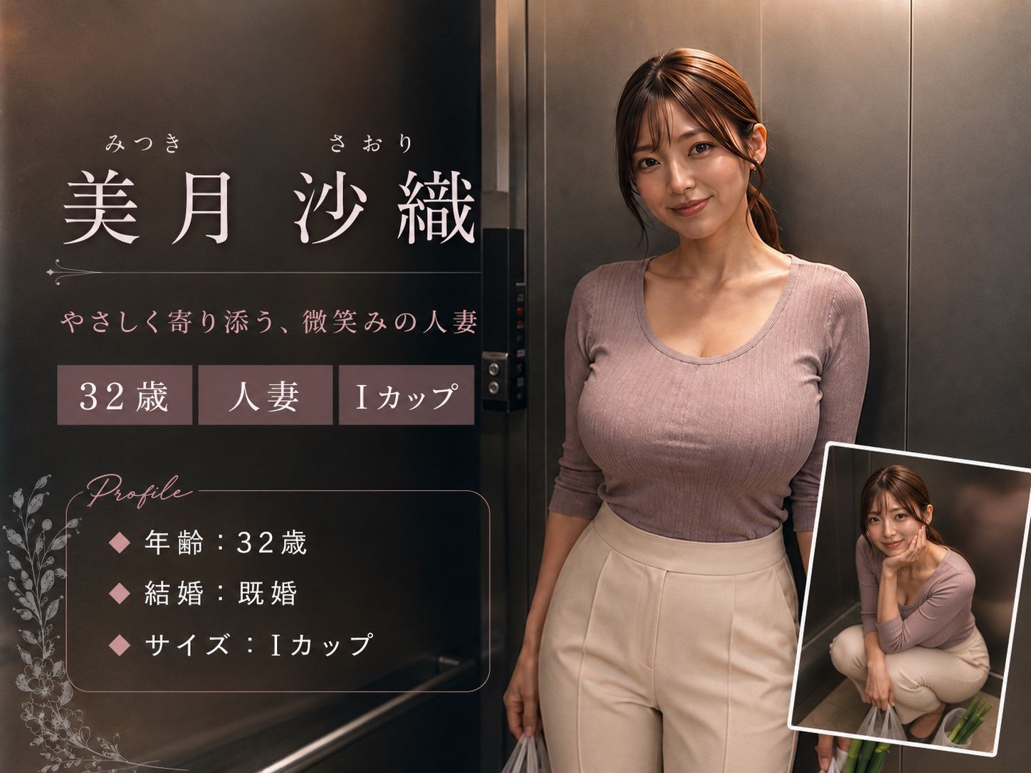 【フル実写動画】密室エレベーターに閉じ込められヤリマン巨乳人妻/ギャル/アイドルと中出しセックスした件 サンプル1ページ目