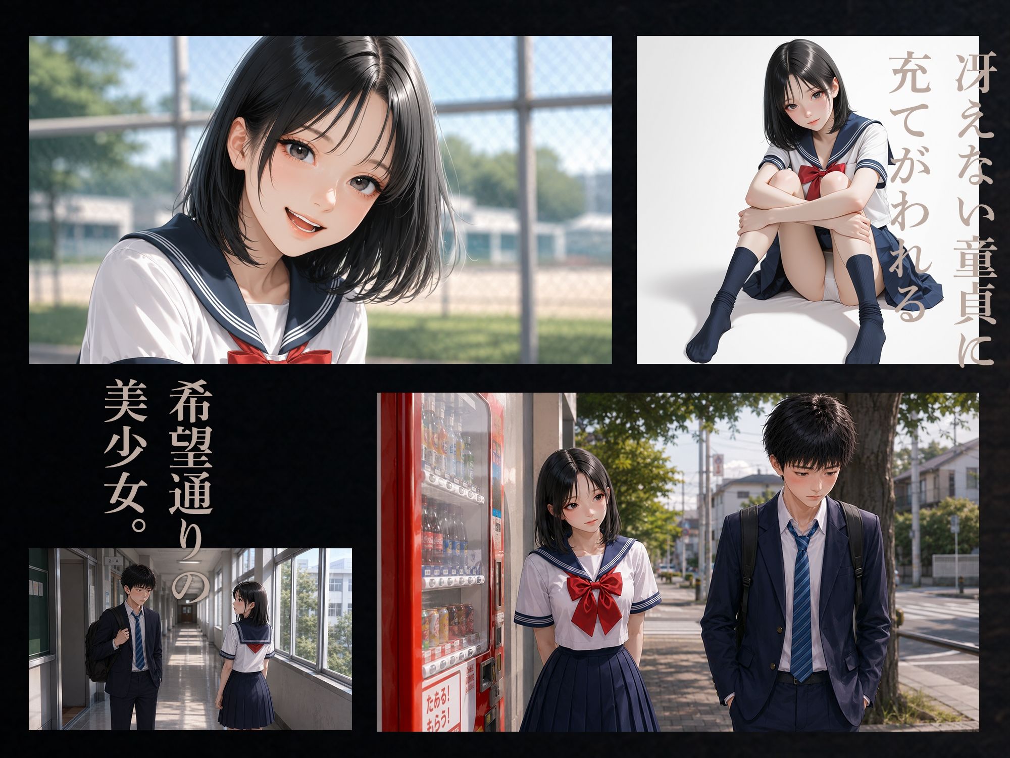 転校生申請書 〜望みの女子を隣の席に充てがう制度〜 サンプル3ページ目
