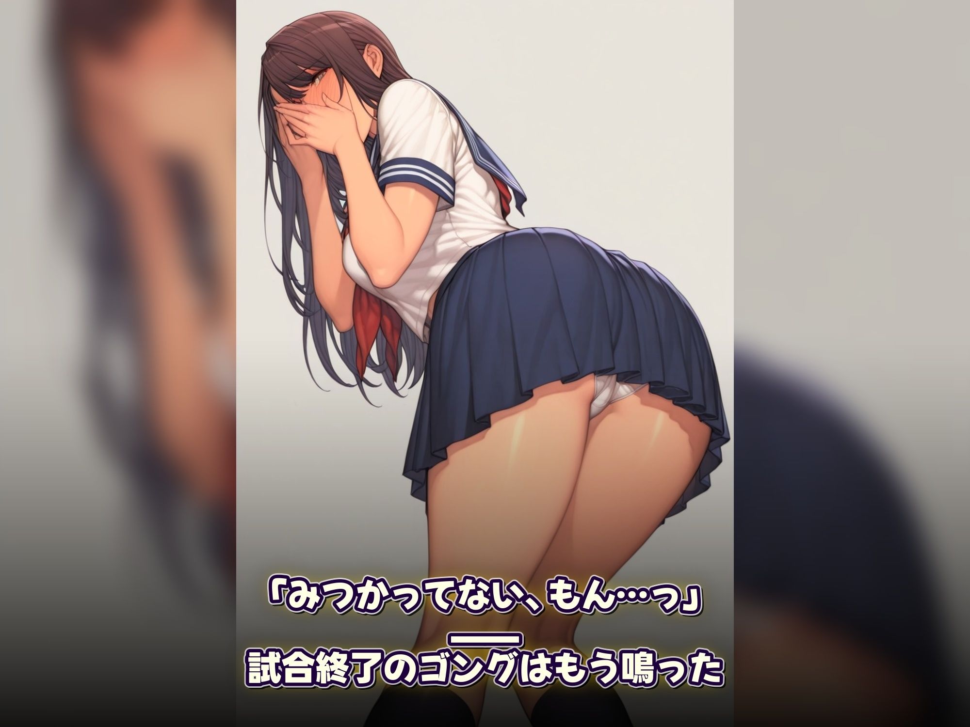 めっちゃけしからんカメレオン 〜頭かくして尻隠さず〜   隠れ方が、下手すぎる サンプル2ページ目