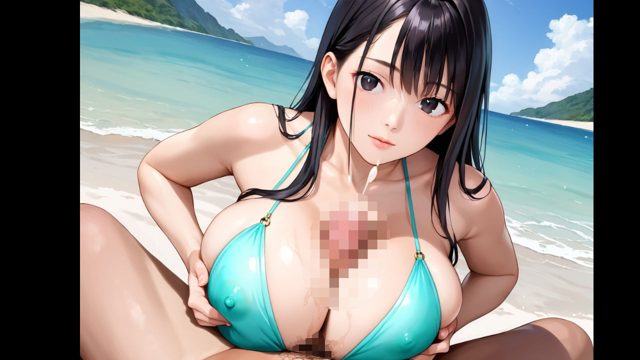 いとこのお姉さんとえちえち海水浴。 サンプル4ページ目