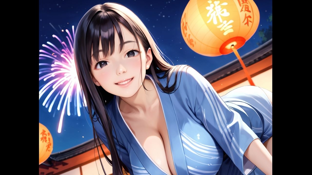 いとこのお姉さんとえちえち夏祭り。 サンプル1ページ目