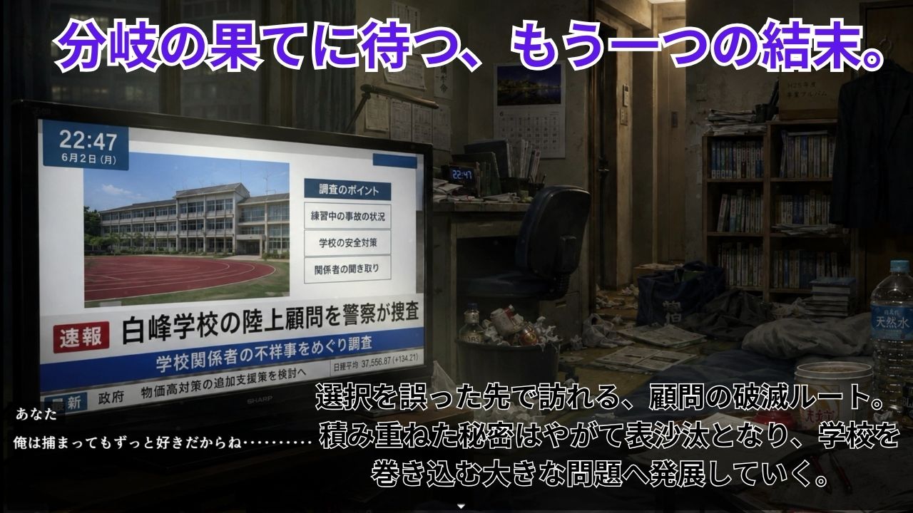 陸上密育記 サンプル8ページ目