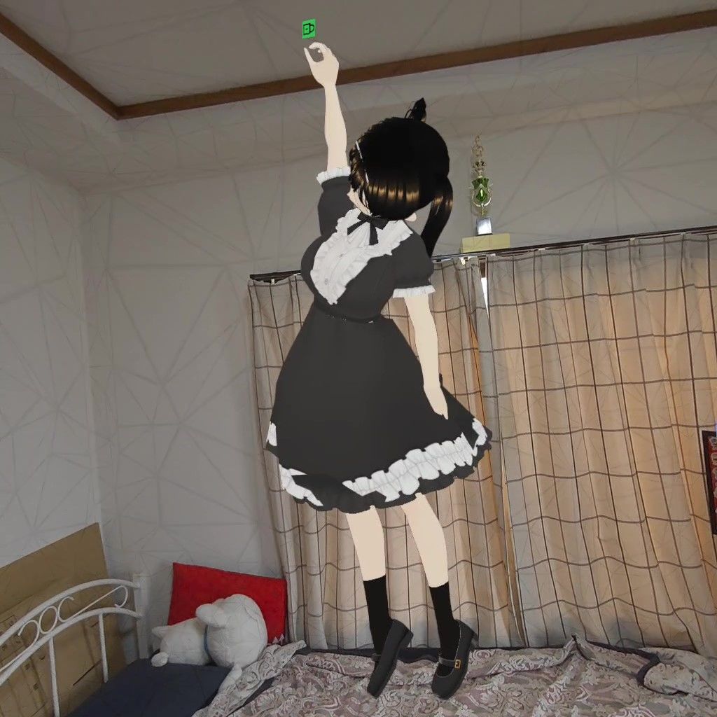 「VRMといっしょ」追加コンテンツ - VRoid Hub連携機能 サンプル3ページ目