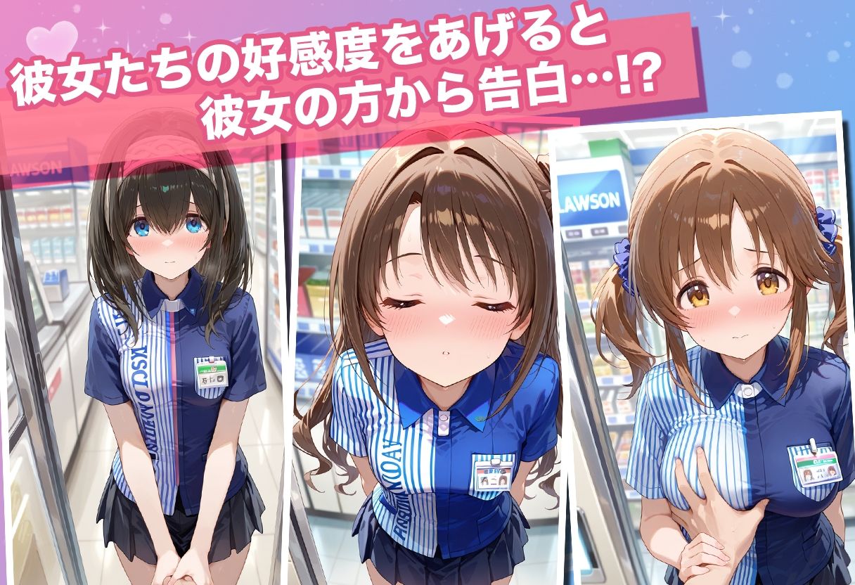 透視カメラ〜コンビニの秘密〜 卯月・愛梨・文香編 サンプル5ページ目