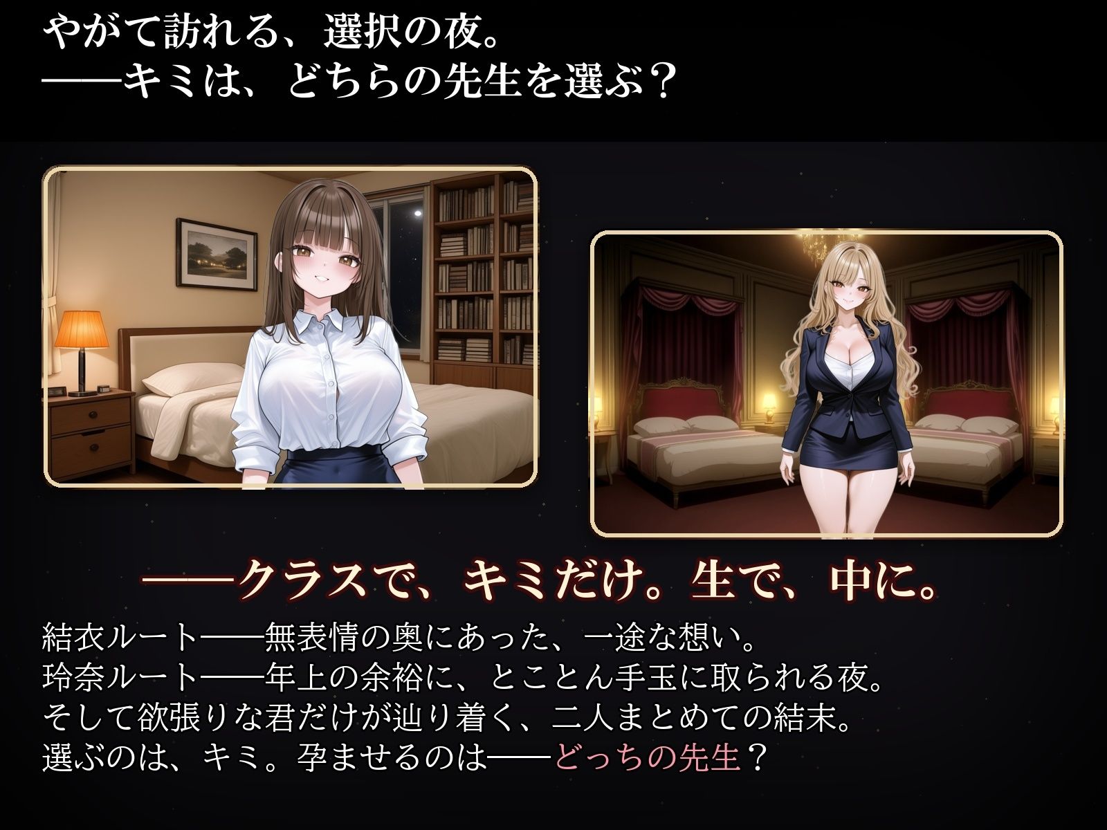 先生とペアで妊活実習 〜クラスで俺だけ中出し許可されてる件〜 サンプル5ページ目