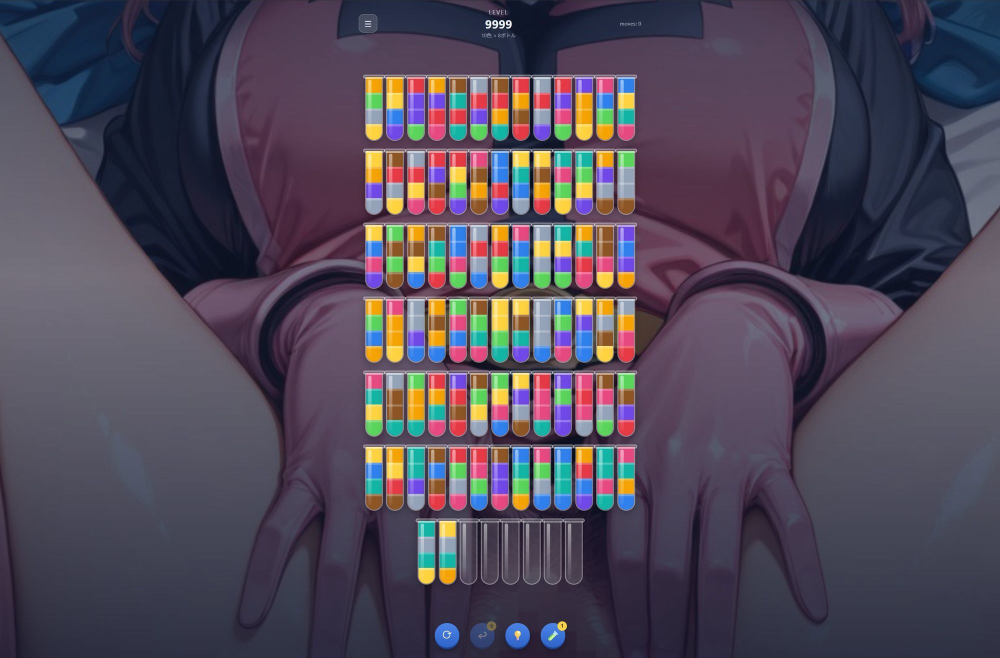 マァムのポーション仕分けパズル サンプル3ページ目