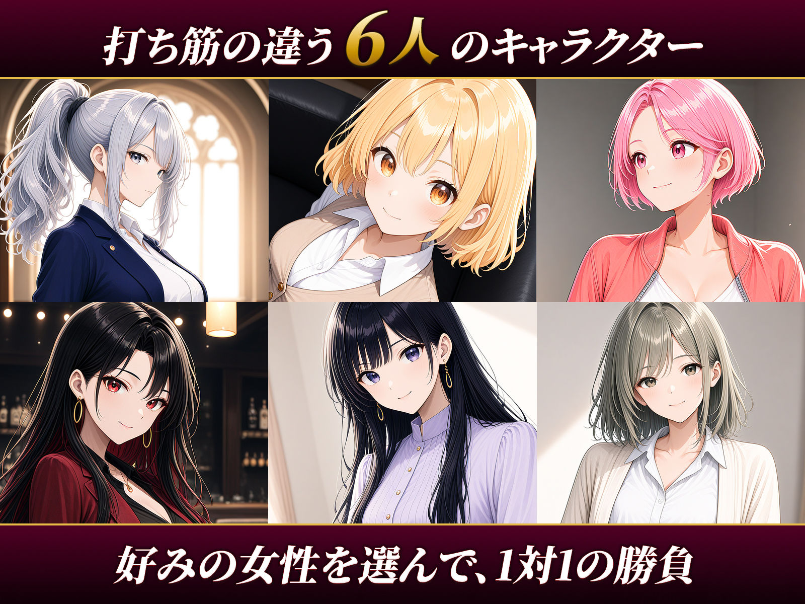 麻雀ヒロインズ サンプル1ページ目