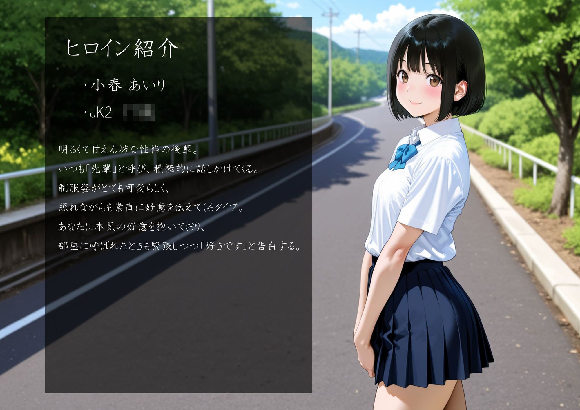 俺のことが好きな後輩を自宅に呼んで犯してみた サンプル2ページ目
