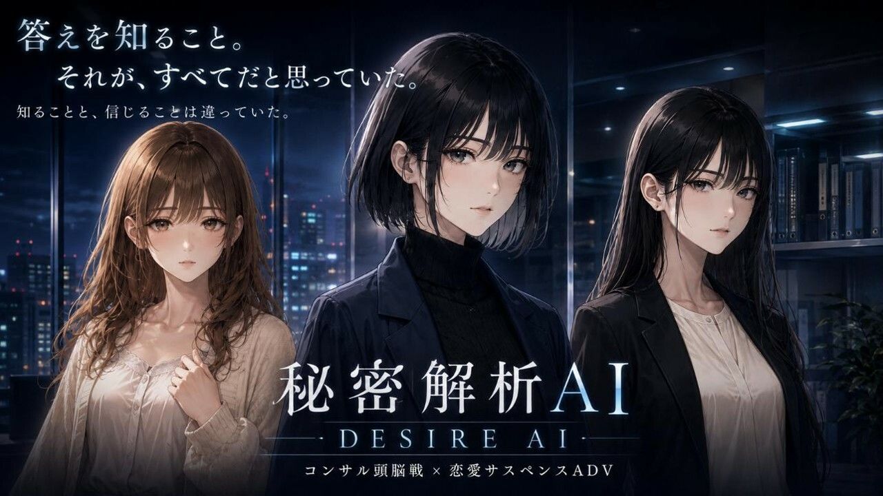 DESIRE AI -秘密解析AI- サンプル1ページ目