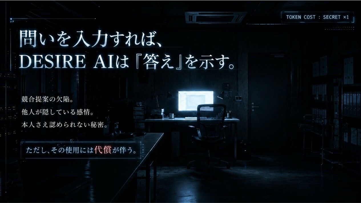 DESIRE AI -秘密解析AI- サンプル2ページ目