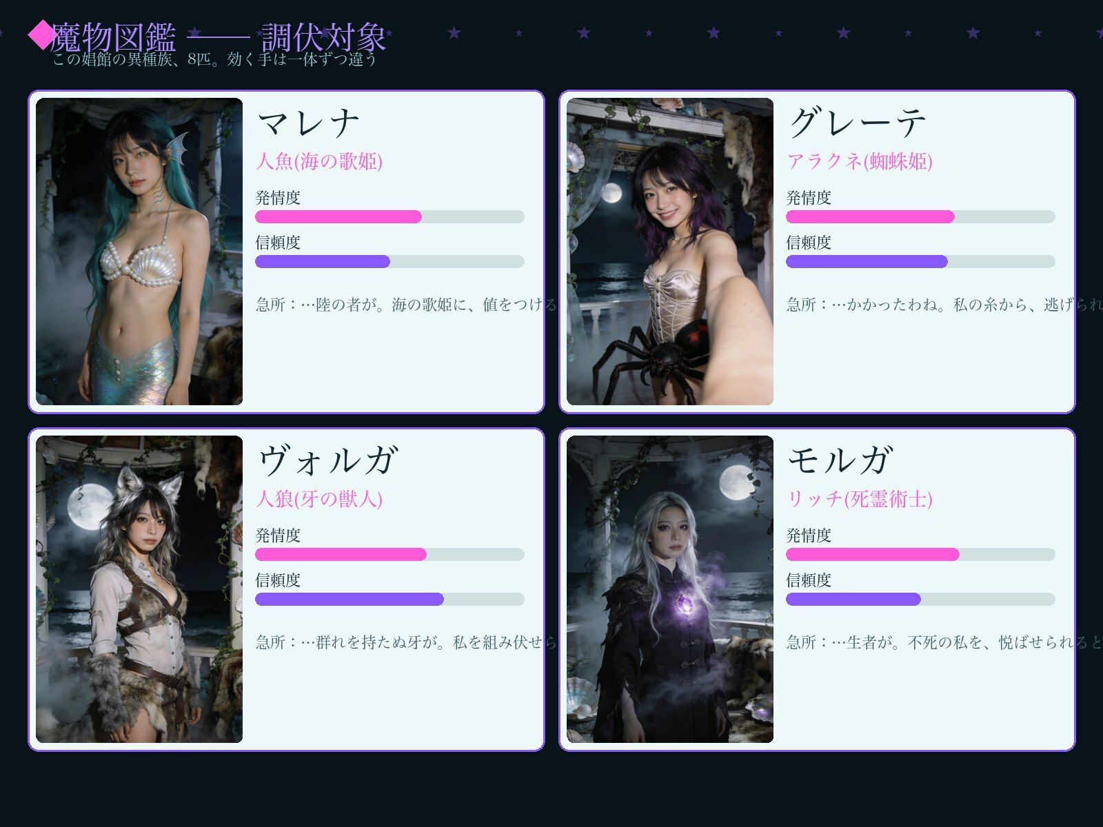 幻獣娼館ノクス サンプル2ページ目